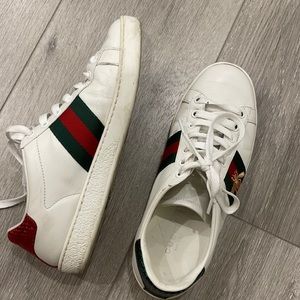 Gucci sneaker white size 35.5
